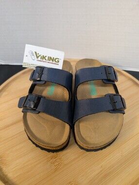 New Girls Kids Children Viking comfort cork footbed sandals size EUR 28 10- 10.5